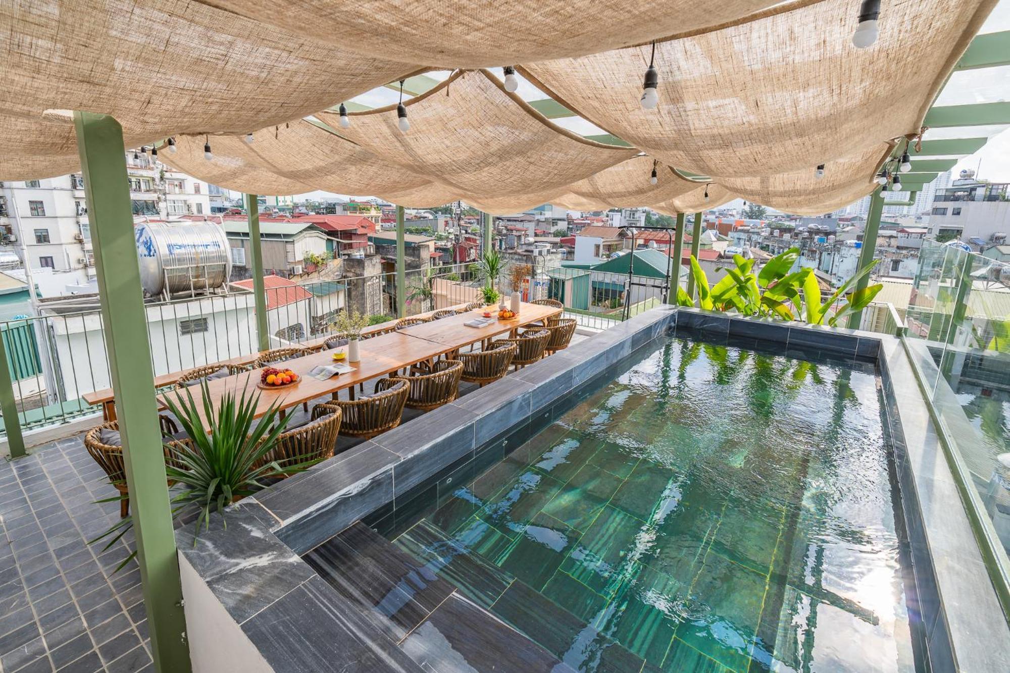 Location/Big Group/Private Villa With Pool And Kitchen 하노이 외부 사진